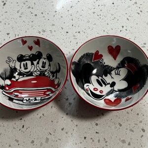 NWOT Disney Mickey Mouse Bowls